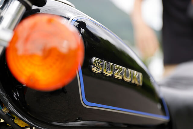 SUZUKI GN125Hのタンク